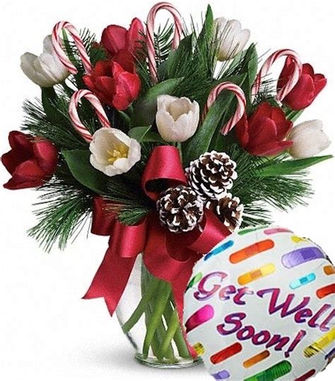 Get Well Soon Holiday Tulips Carithers Flowers Voted Best Florist