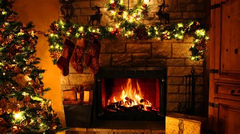 Free Download Christmas Fireplace Screensavers Happy Holidays