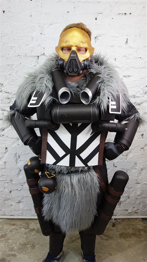 Apex Legends Caustic Blackheart Skin Costume Costumes From Destiny