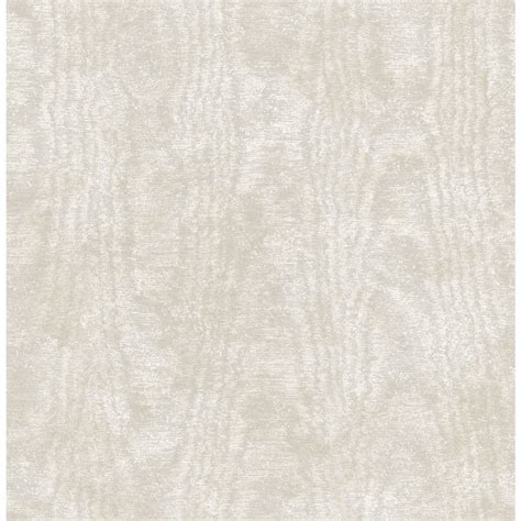 Brewster Home Fashions Annecy Beige Moire Texture Wallpaper The Home