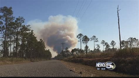 Wildfire Crosses Into Alabama As Crews Work To Contain Youtube