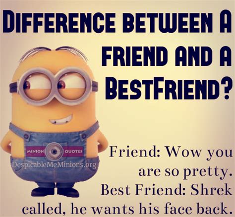 Funny Best Friends Minions Quotes