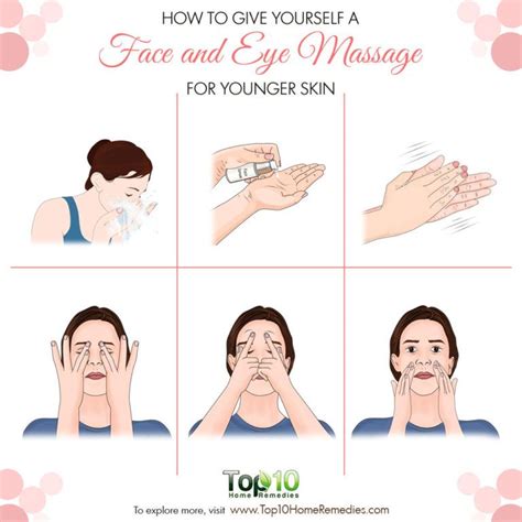 How To Give Yourself A Face And Eye Massage For Younger Skin Top 10 Home Remedies