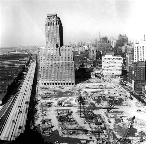 World Trade Center History See 1960s Construction Photos Time