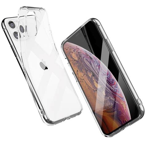 Shamos Case For Iphone 11 Pro Max Clear Soft Transparent Cover Tpu