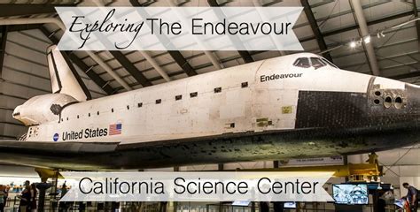 The Space Shuttle Endeavour At The California Science Center Uneven