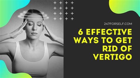 Vertigo Exercises 6 Effective Ways To Get Rid Of Vertigo Vertigo