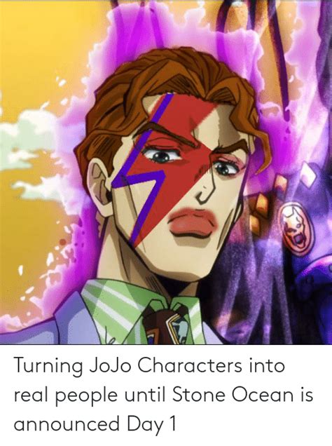 Turning Jojo Characters Into Real People Until Stone Ocean Is Announced