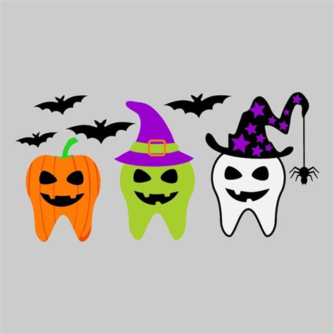 Ghost Teeth Svg Digital Instant Download Halloween Pumpkin Etsy