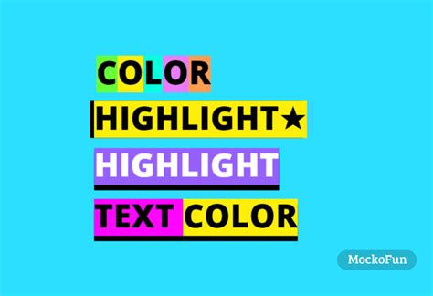 Free Highlight Text Online Mockofun Text Editor 2022