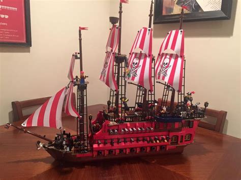 Custom Lego Pirate Ship Chris A Sutton Most Pieces Come From 2 Of