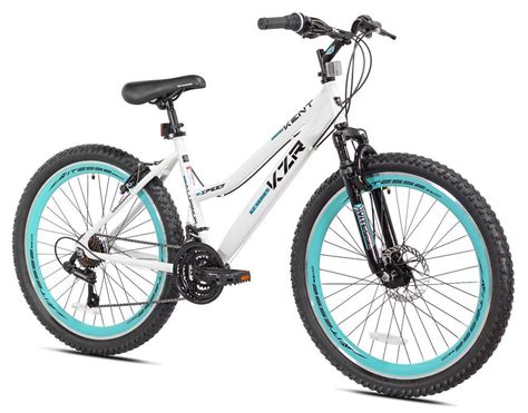 New 26 Womens Mountain Bike 21 Speed Shimano Knobby Tires Bike