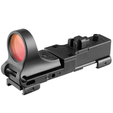 Tactical Red Dot Scope Ex Element Seemore Railway Reflex Red Dot Sight Color Optics