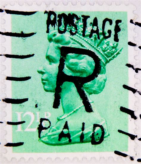 Machin Stamp Great Britain Gb 125p 12 12 P R England U Flickr