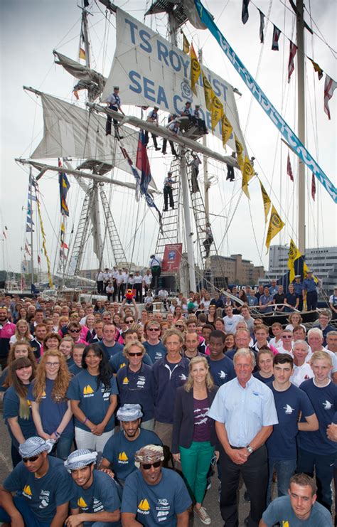 Hrh Visits Fleet At Royal Greenwich Tall Ships Festival Sail On Board
