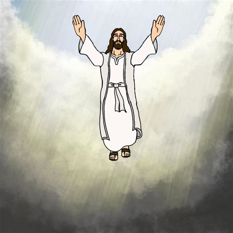 Jesus Ascension To Heaven By J Mantheangel On Deviantart