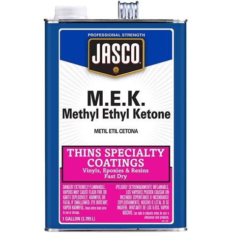 Shop Jasco 128 Fl Oz Fast To Dissolve Methyl Ethyl Ketone Mek At