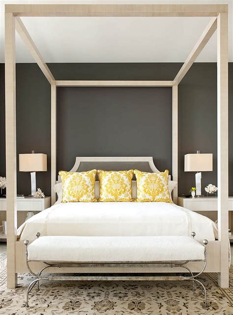 Cheerful Sophistication 25 Elegant Gray And Yellow Bedrooms