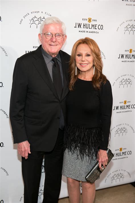 marlo thomas and phil donahue share their secret to a happy marriage closer weekly marlo
