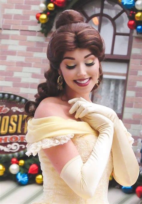 Pin By Disney Princesses On Belle Disney Princess Makeup Disneyland