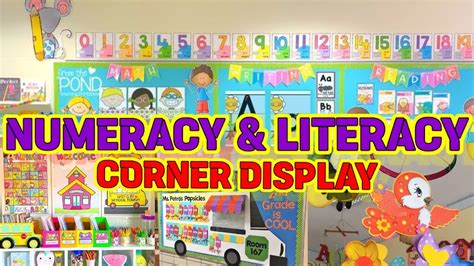 Literacy And Numeracy Area For Classroom Youtube