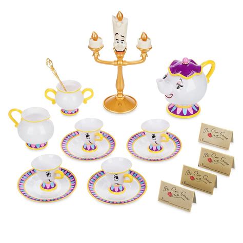 Beauty And The Beast Be Our Guest Singing Tea Cart Play Set