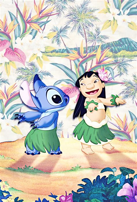 Iphone Backgrounds → Lilo And Stitch By Request