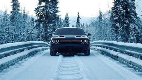 Dodge Challenger Gt Awd Gets Frisky In The Snow Autoevolution