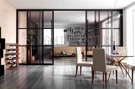 Find glass partitions kitchen manufacturers from china. Modern Office Living Room Glass Sliding Door Partition ...