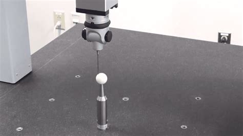 Cmm Probe Calibration Procedure Purpose Result Reading Influencing