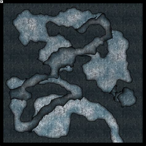 Ice Cavern Cave Ice Lair Rdndmaps