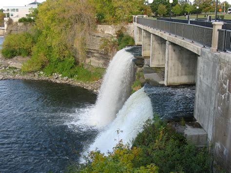 Waterfalls Of Ontario Rideau Falls
