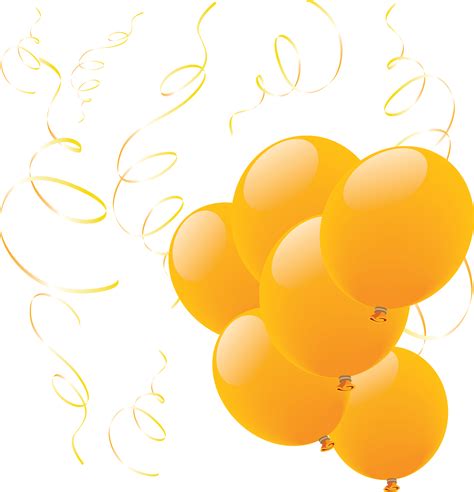 Download Yellow Balloons Png Image HQ PNG Image | FreePNGImg png image