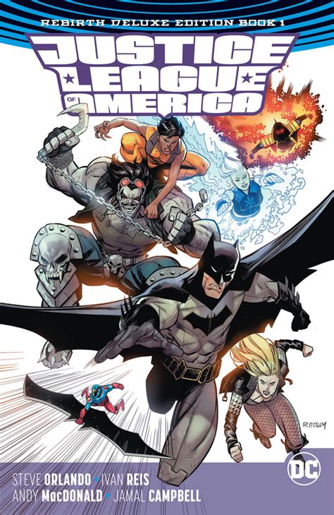 Justice League Of America Rebirth Deluxe Edition Volume Comic Vine