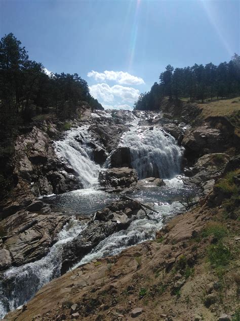 Surrounded by the protected lands of rocky mountain national park and roosevelt national forest, there is no limit to the types or levels of colorado adventures you can have here. A nice waterfall i saw on my hike in Button Rock: Preserve ...