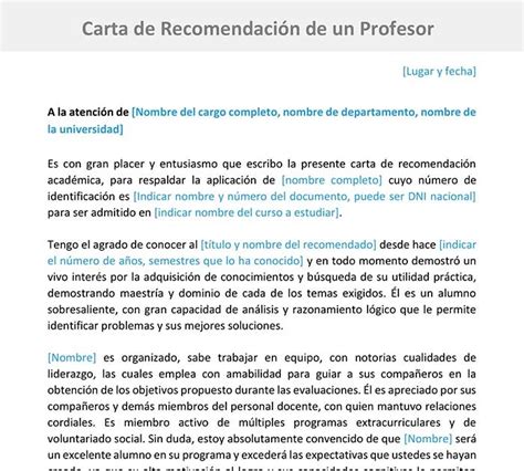Formato De Carta De Recomendacion Laboral Willsccommonplacebook