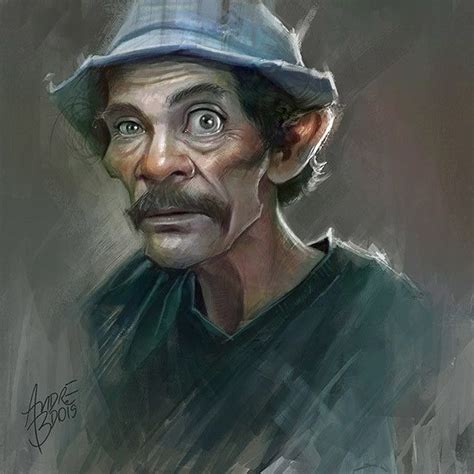 Artstation Don Ramon Andre Bdois Cartoon Faces Caricature Portrait Painting