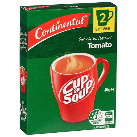Continental Cup A Soup Tomato 27g 2pk The Reject Shop