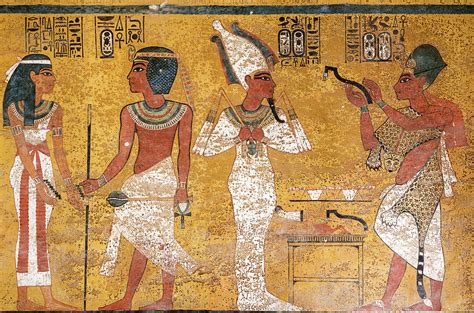 Tomb Of Tutankhamun Kv62 Painting By Egyptian History Pixels