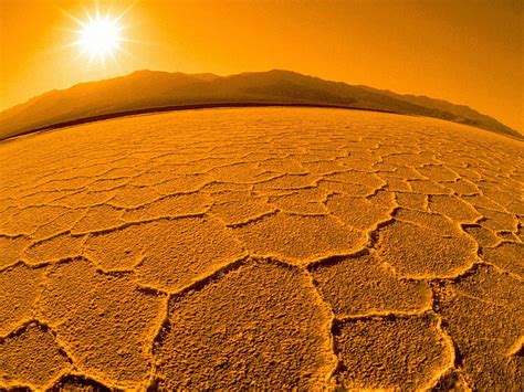 Hd Wallpaper Brown Field Desert Drought Sun Heat Day Earth