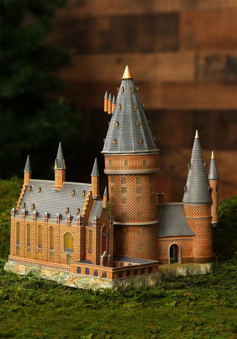 Harry Potter Village Great Hall And Tower Lighted Building