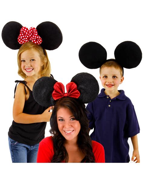 Oversized Mickey Mouse Ears Oversized Minnie Mouse Ears