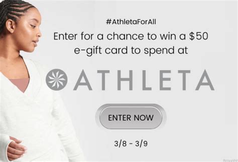 Maybe you would like to learn more about one of these? Athleta $50 Gift Card Sweepstakes (Today Only - 5 Winners!) | FreebieShark.com