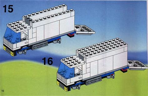 Lego 1029 Milk Delivery Truck Instructions City