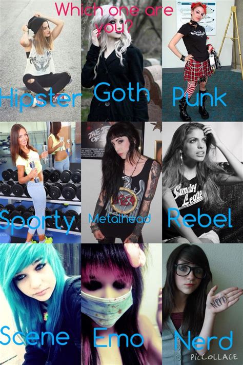 Hey They Actually Got It Right Well The Goth One Is A Bit Plain