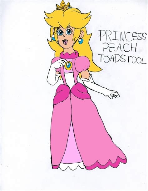 Princess Peach Toadstool By Lurogelsalal2004 On Deviantart