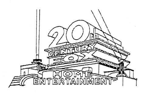 20th Century Fox Logo Coloring Pages 2019 Open Coloring Pages