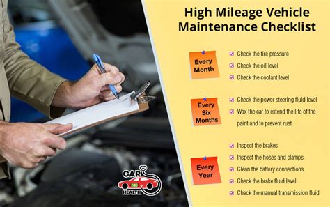High Mileage Vehicle Maintenance Checklist By Carhealth On Deviantart