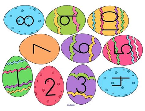 Match Easter Egg Numbers With Sets Of Chicks Easter Preschool Easter