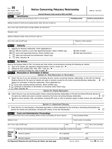 Form 56 Fill Out And Sign Online Dochub